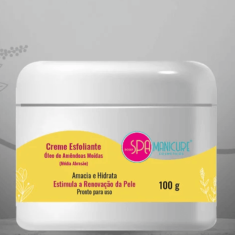 CREME ESFOLIANTE AMENDOAS MOIDAS SPA MANICURE 100G