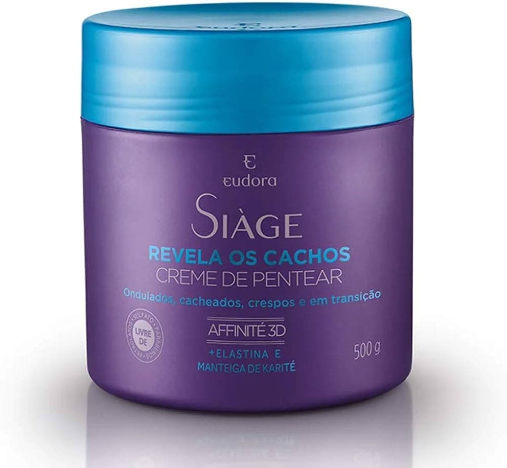EUDORA SIAGE REVELA CACHOS CREME 500G
