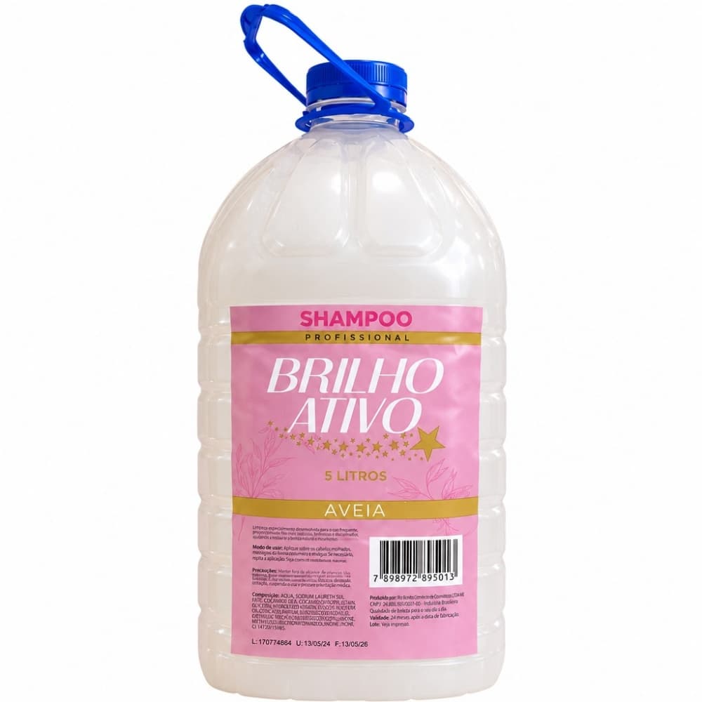 SHAMPOO BRILHO ATIVO AVEIA 5L
