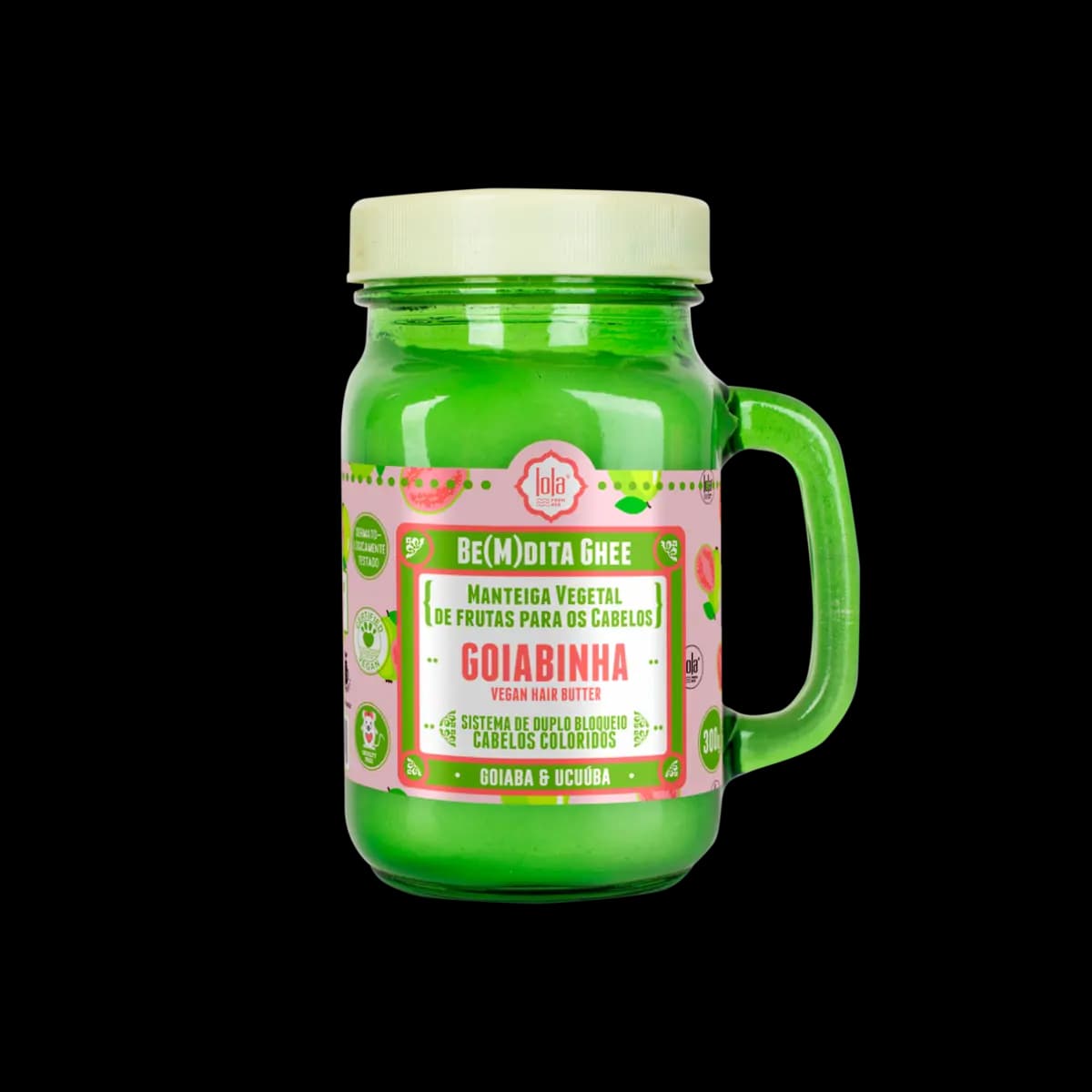 BEMDITA GHEE MANTEIGA VEGETAL DE FRUTAS PARA OS CABELOS GOIABINHA 300G