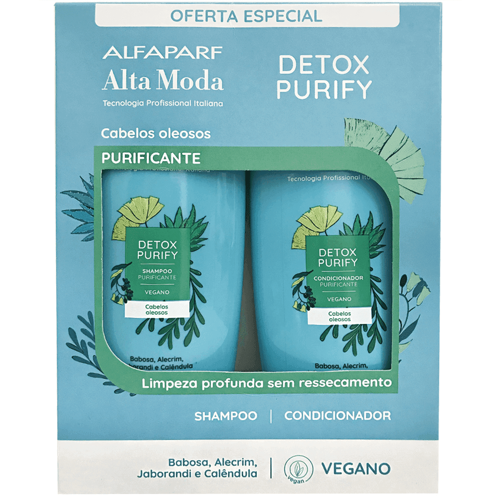 ALFA PARF DETOX PURIFICANTE KIT SH + COND 300ml
