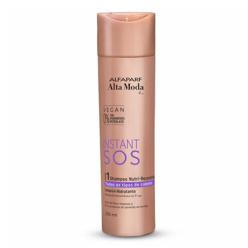ALFA PARF SOS INSTANT SHAMPOO NUTRI-RECONSTRUTOR 250ML