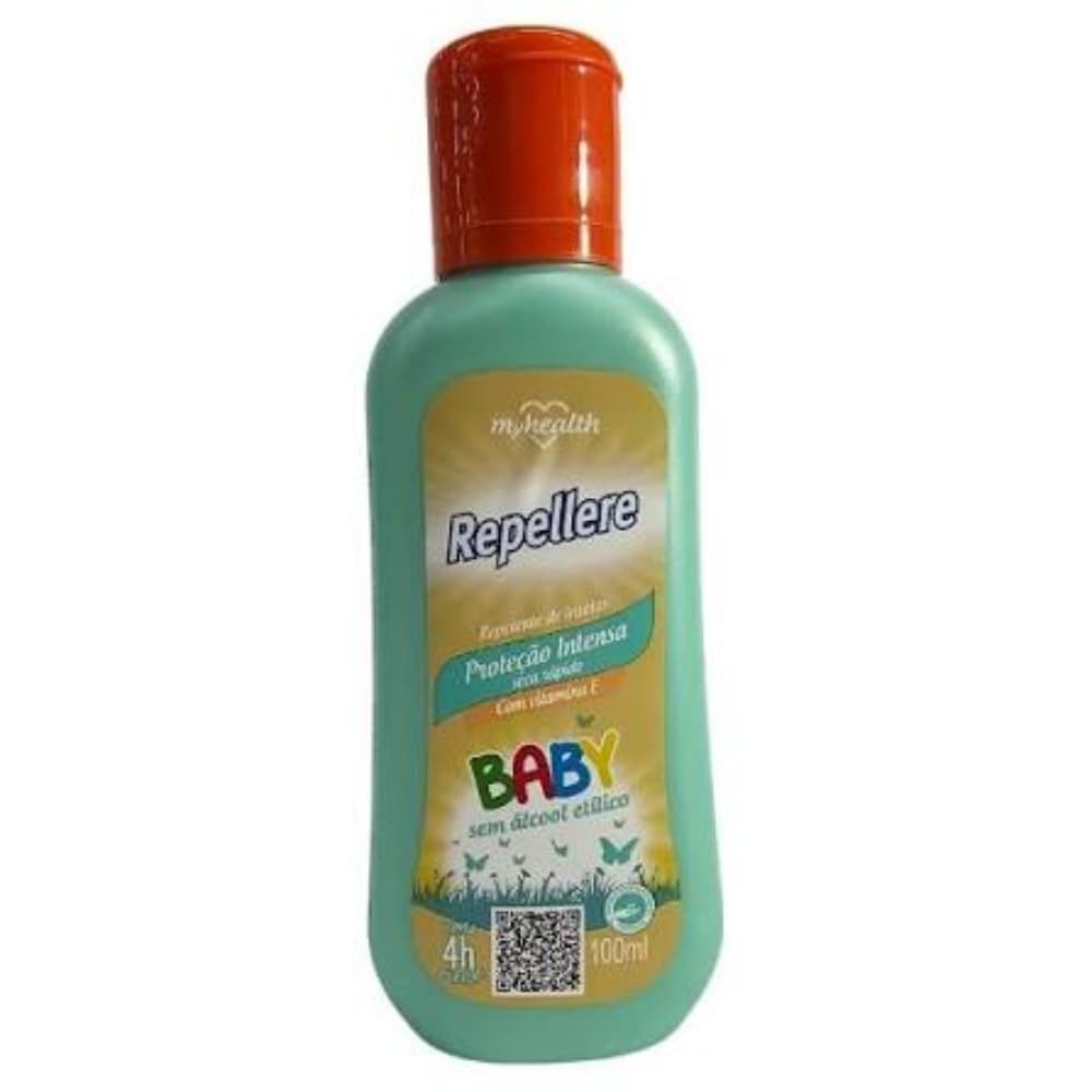 REPELENTE DE INSETOS BABY REPELLERE 100ML MH - Lote: 2507000683 Validade: 18/07/2027