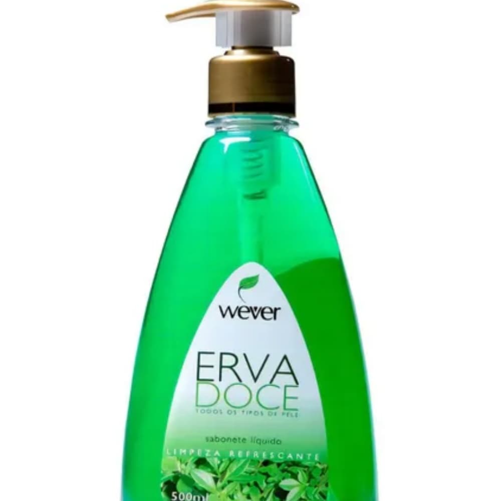 SABONETE LIQUIDO ERVA DOCE-WEVER 500ML