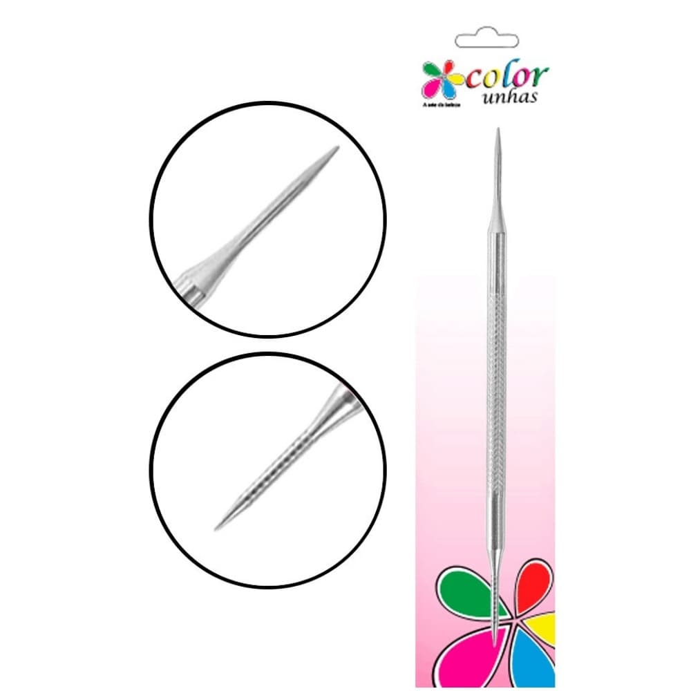 INOX - PALITO LONGO PONTA DUPLA 14CM