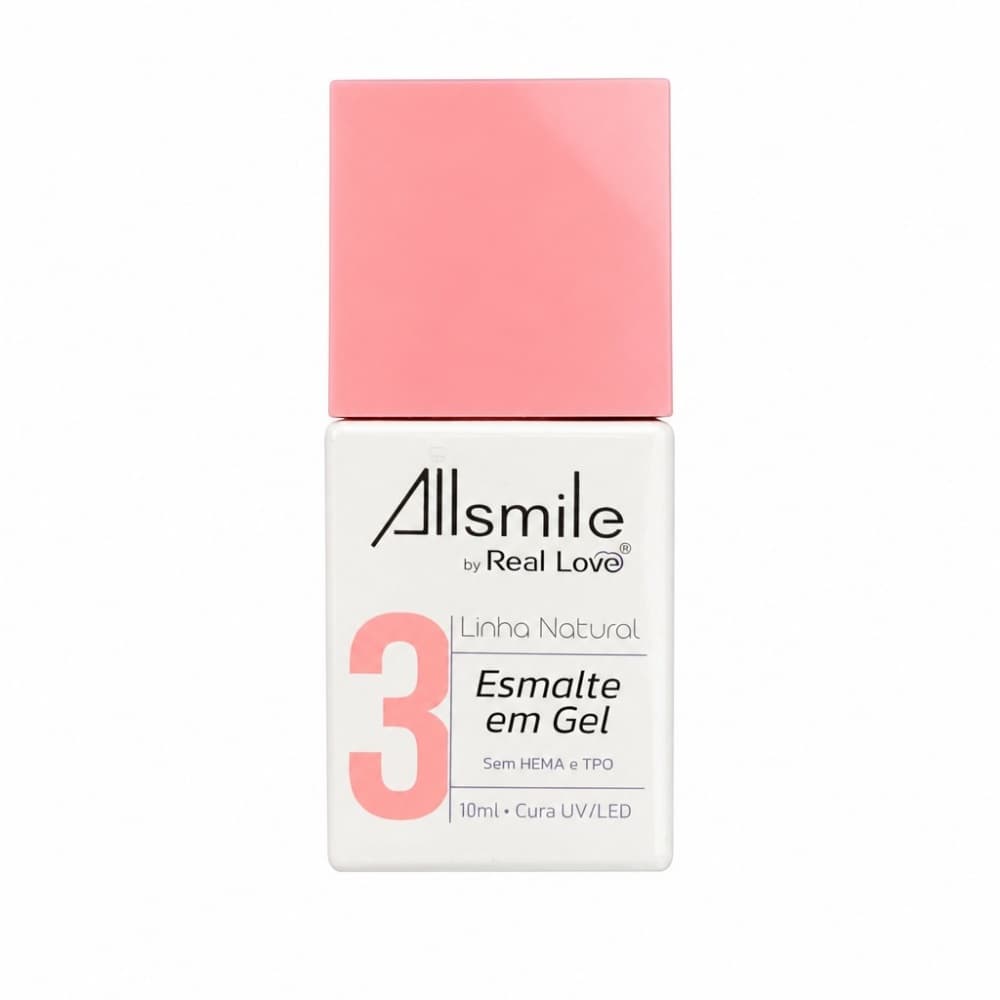 YN-01-03 - ESMALTE EM GEL REAL LOVE LINHA NATURAL