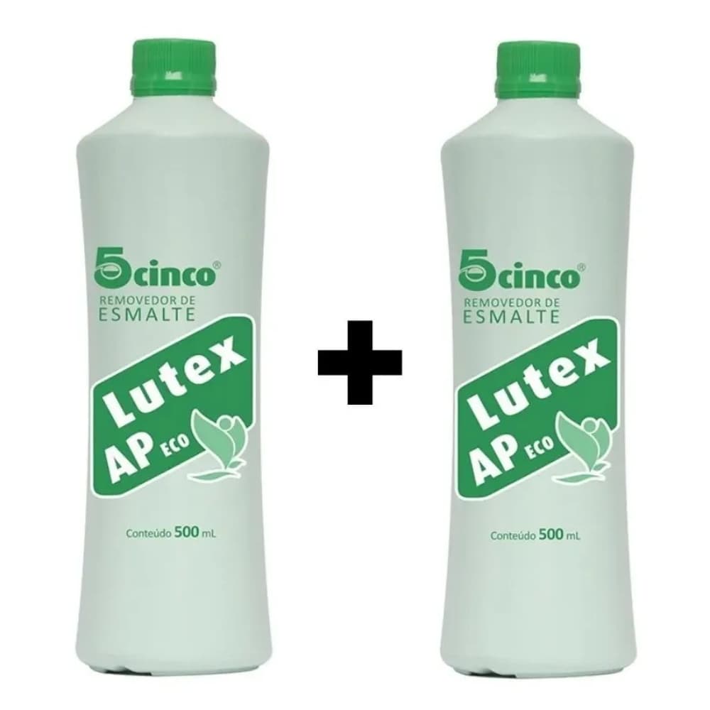 kit com 2 acetonas cinco 500ml