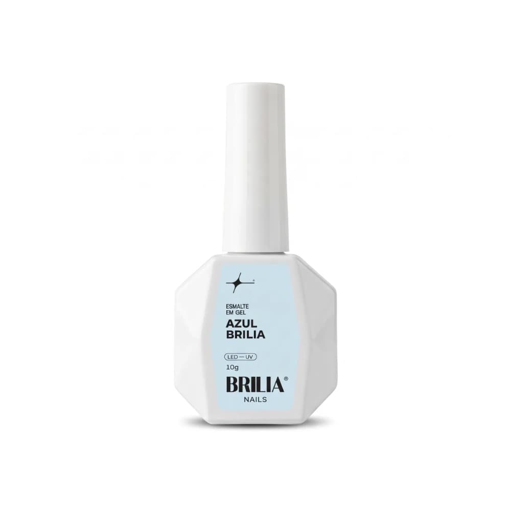 Esmalte em Gel Azul Brilia 10g Brilia Nails