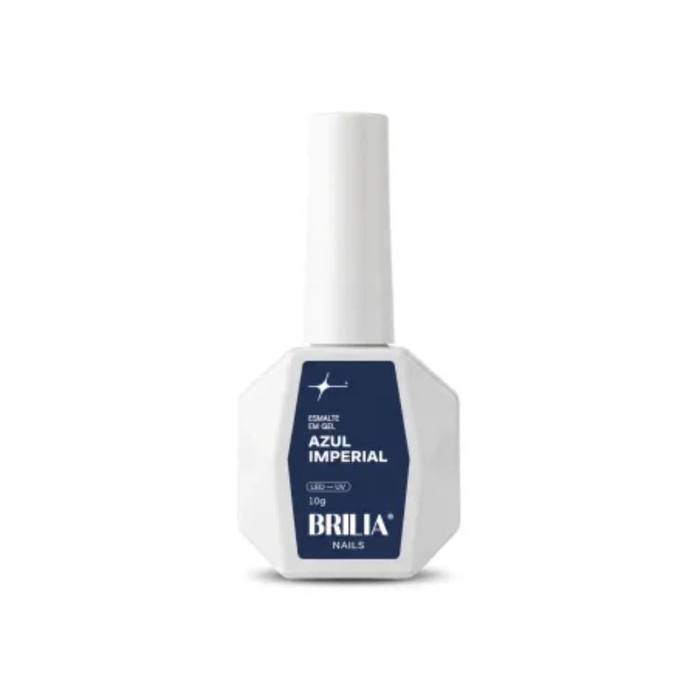 Esmalte em Gel Azul Imperial 10g Brilia Nails