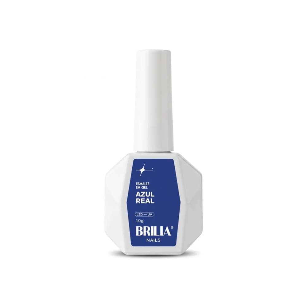 Esmalte em Gel Azul Real 10g Brilia Nails