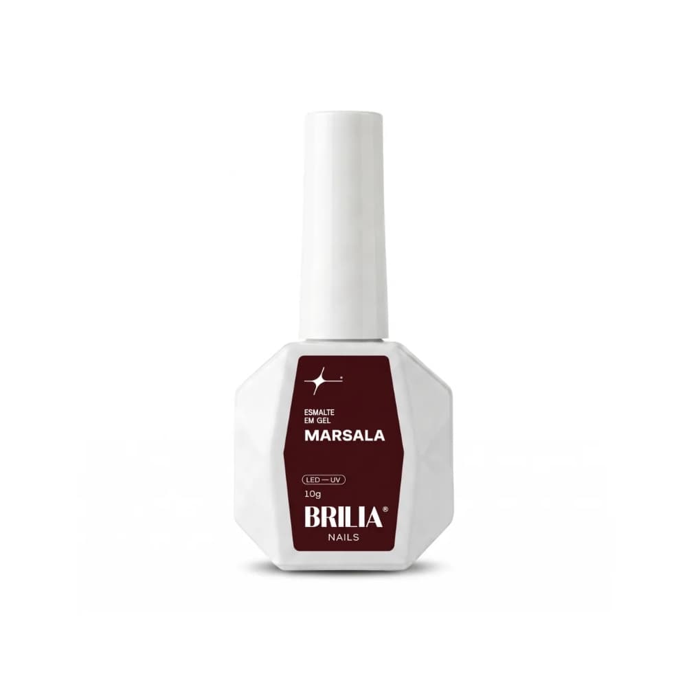 Esmalte em Gel Marsala 10g Brilia Nails