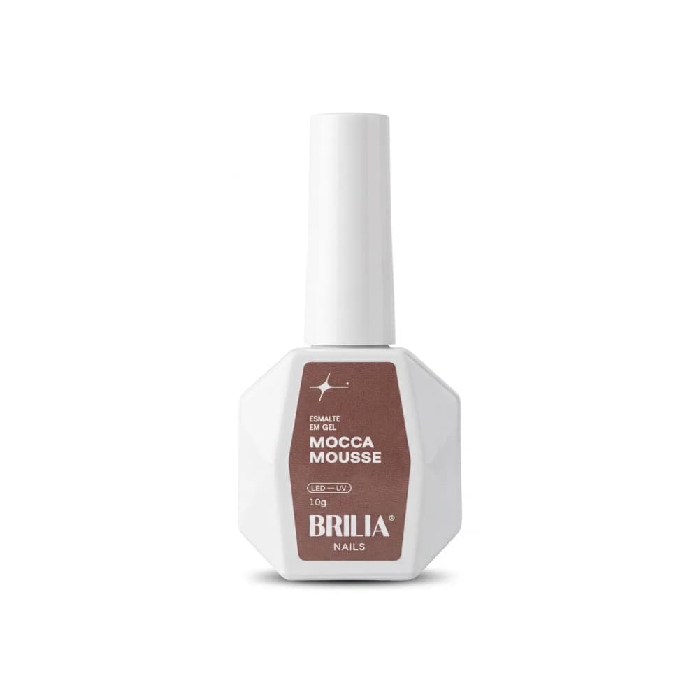 Esmalte em Gel Mocca Mousse 10g Brilia Nails