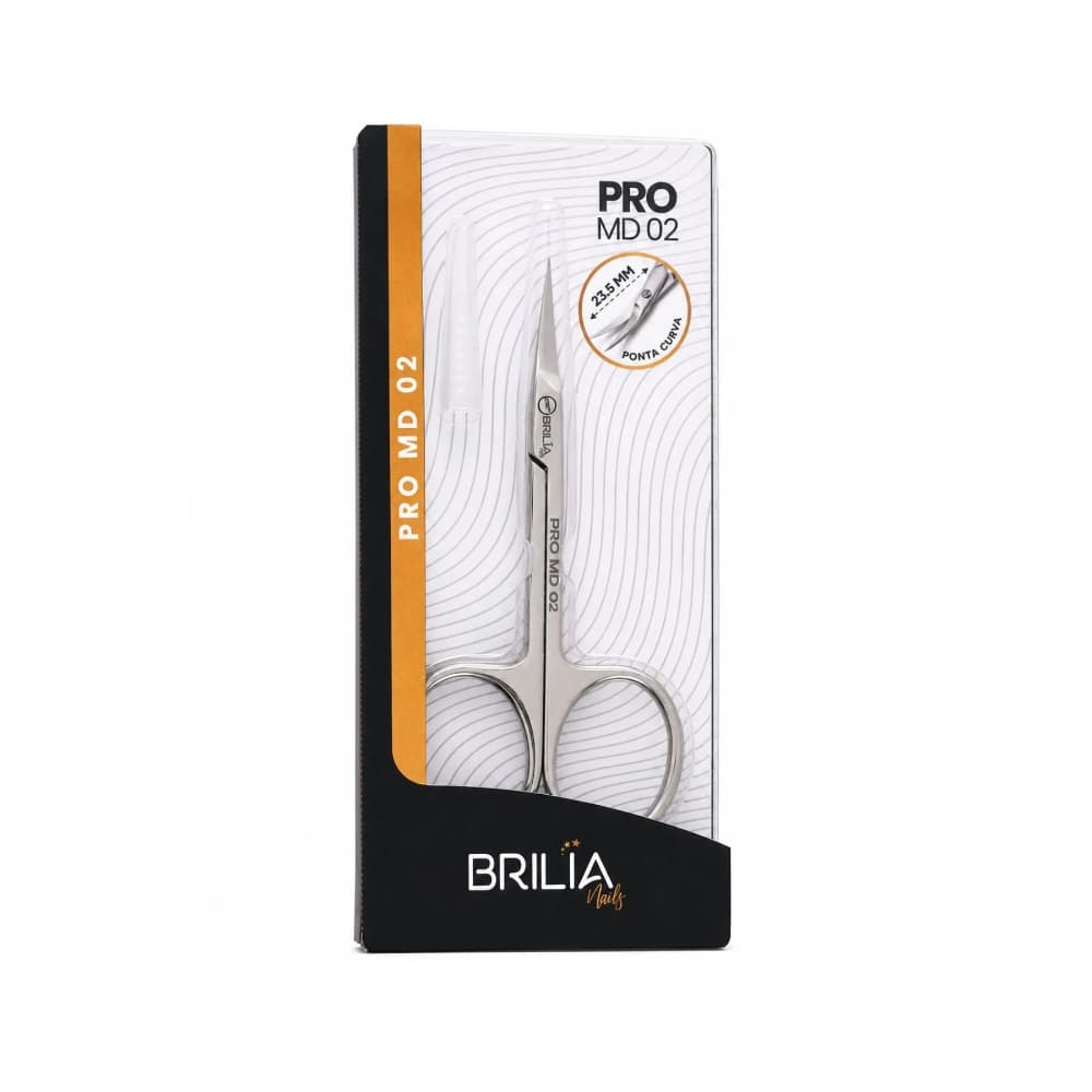 Tesoura de Cuticula PRO MD 02 Brilia Nails