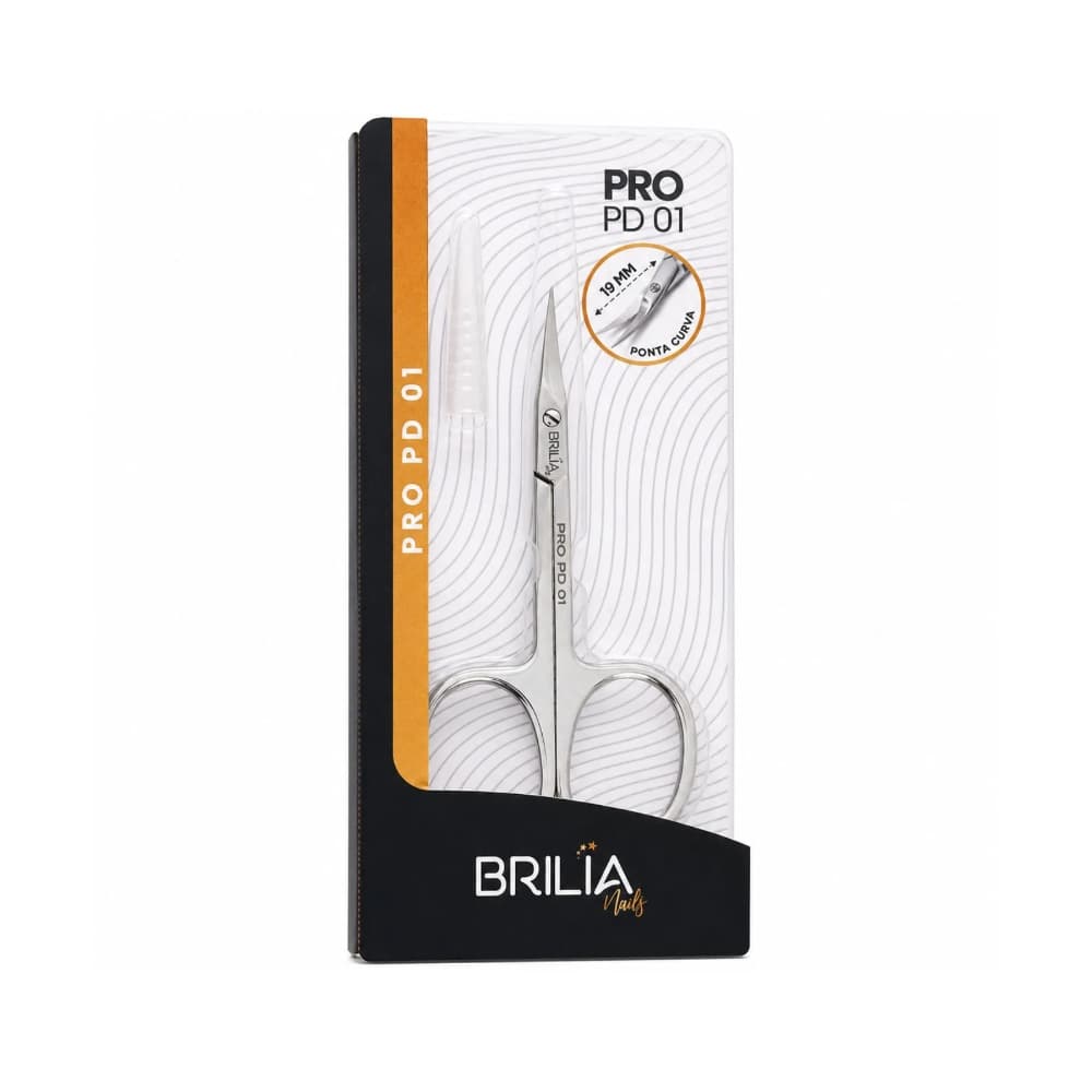 Tesoura de Cuticula PRO PD 01 Brilia Nails
